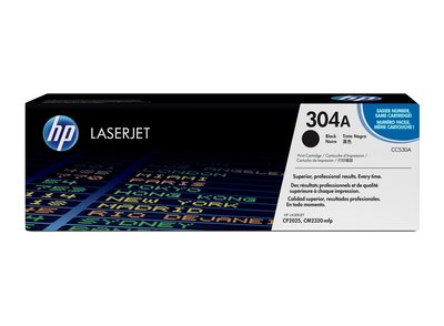 Originele HP toner cartridge CC530A / 304A zwart - geschikt voor HP Color LaserJet CP2025, CM2320 mfp