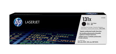 Originele HP toner cartridge zwart (hoge capaciteit) HP 131X - CF210X t.b.v.  HP LaserJet Pro 200 Color printer M251, M276