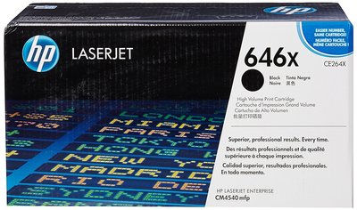 Originele HP toner cartridge zwart  HP 646X - CE264X t.b.v. HP Color LaserJet Enterprise CM4540