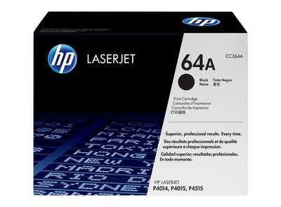 Originele HP toner cartridge zwart  HP 64A - CC364A t.b.v. HP Color LaserJet P4015, P4515, P4014